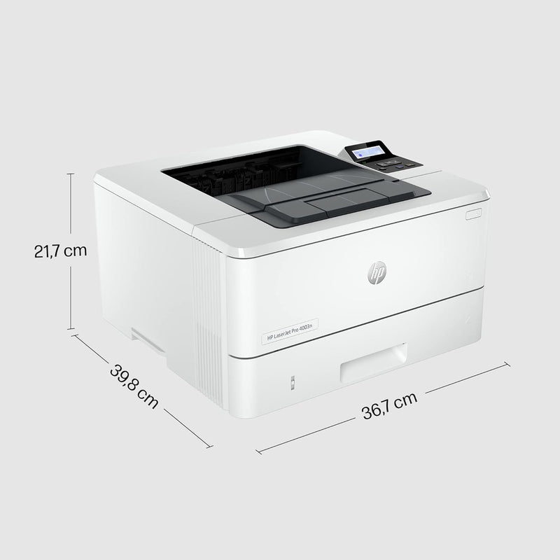 HP LaserJet Pro 4003n Printer - Print: up to 42 ppm black, Hi-Speed USB 2.0