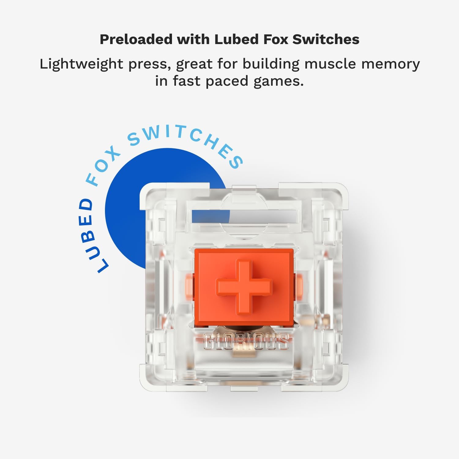 Glorious GMMK Mechanical Gaming Keyboard – Hot Swappable RGB Wired Keyboard, Modular Design, Full Size / TKL / Compact 60%, Custom Switch Support (Cherry, Gateron, Kailh), N-Key Rollover