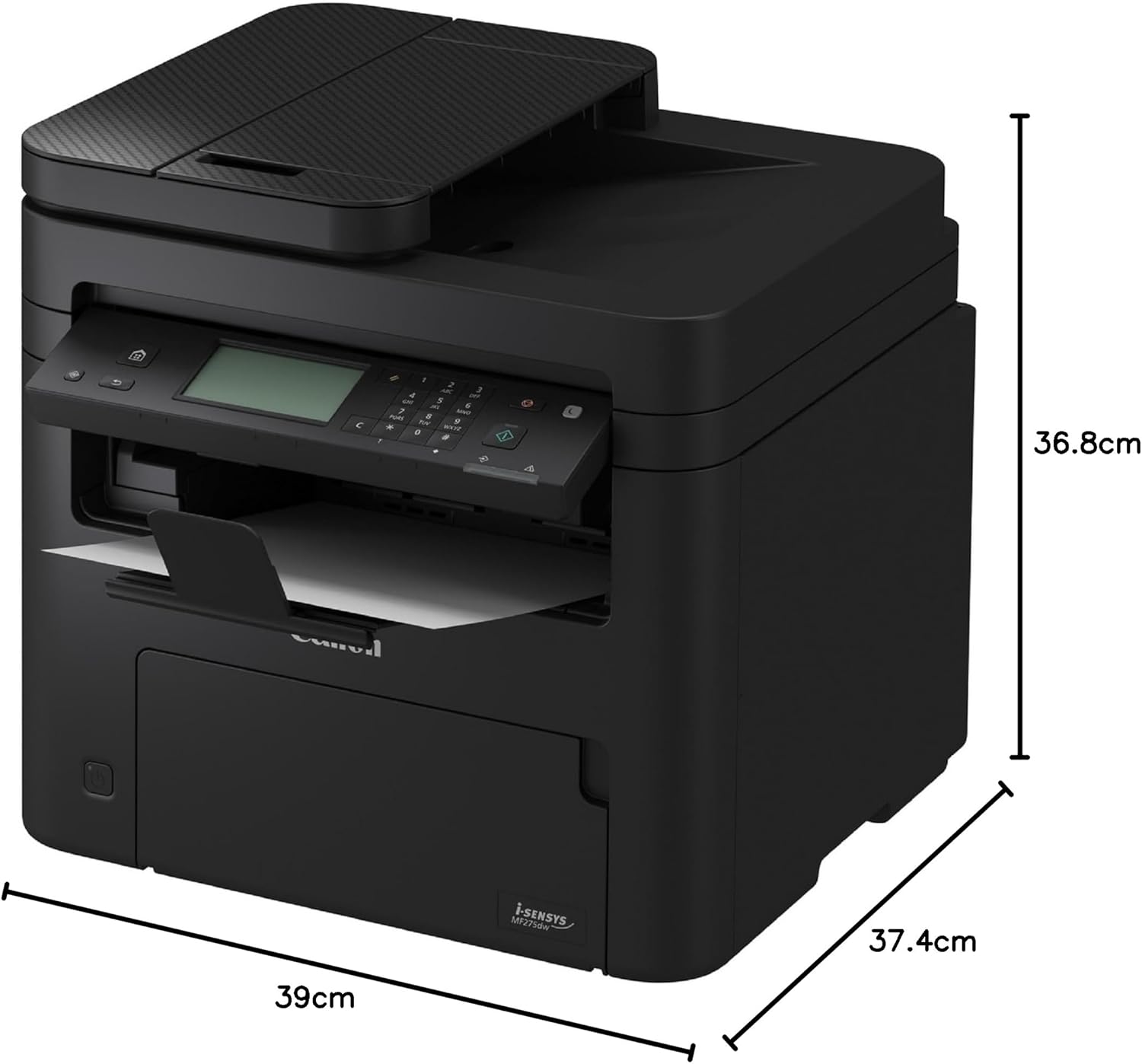 Canon i-SENSYS  MF275dw Wireless All-In-One Monochrome Laser Printer