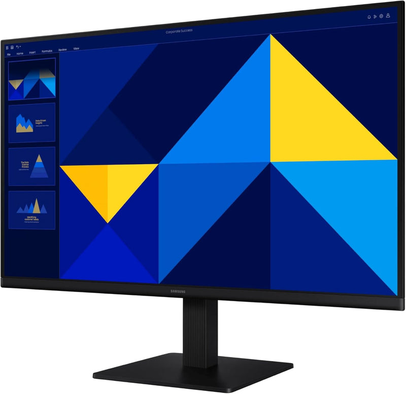 Samsung Essential S3 S30GD 27" FHD IPS Monitor – 100Hz, 5ms GTG, 250 nits, 178° Viewing Angle, VESA Mount, HDMI & D-Sub Inputs