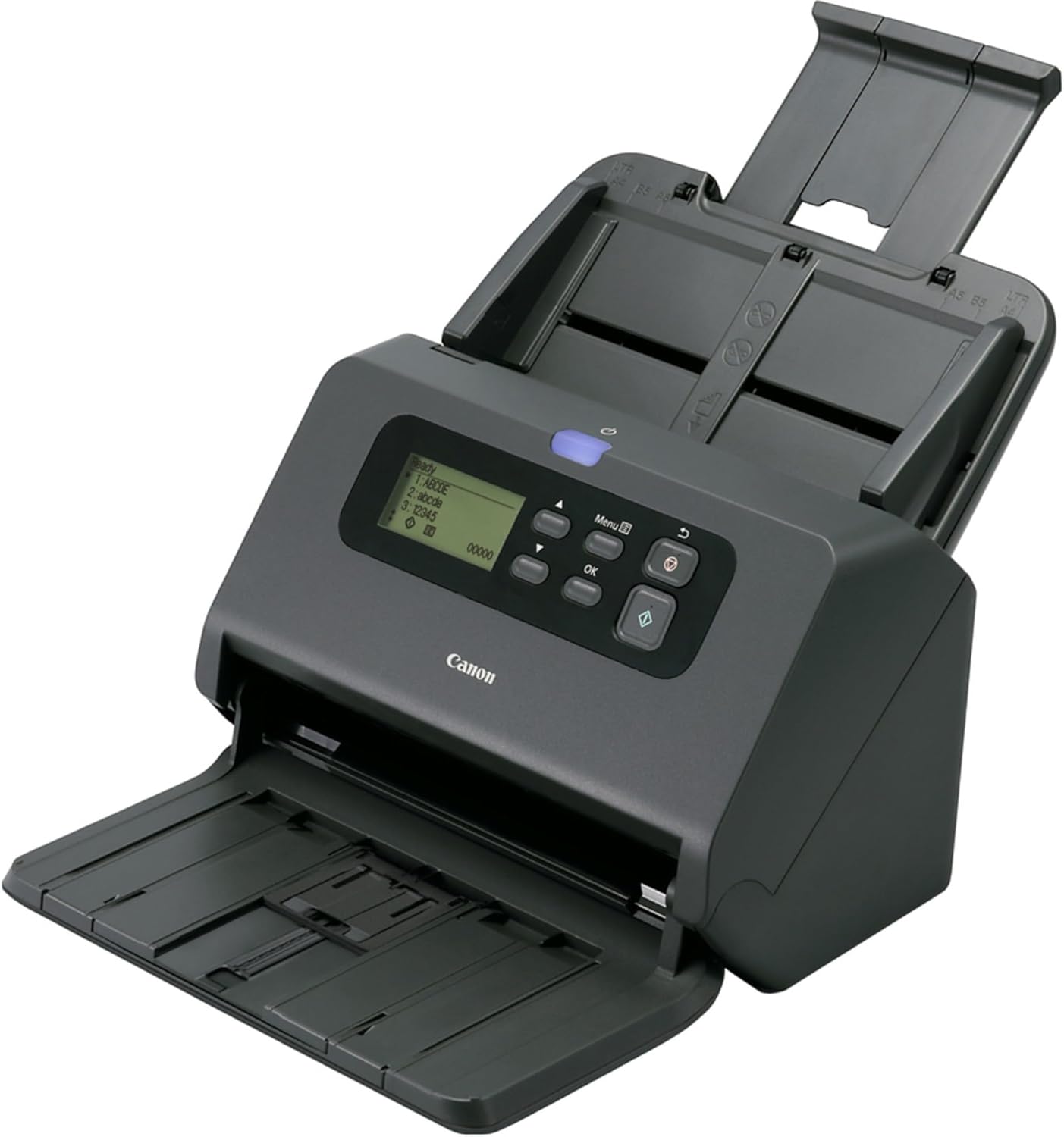 Canon imageFORMULA DR-M260 Desktop Sheet-Fed Scanner – 60 ppm Duplex, 600 dpi, USB 3.1, 90-sheet ADF, LCD Interface