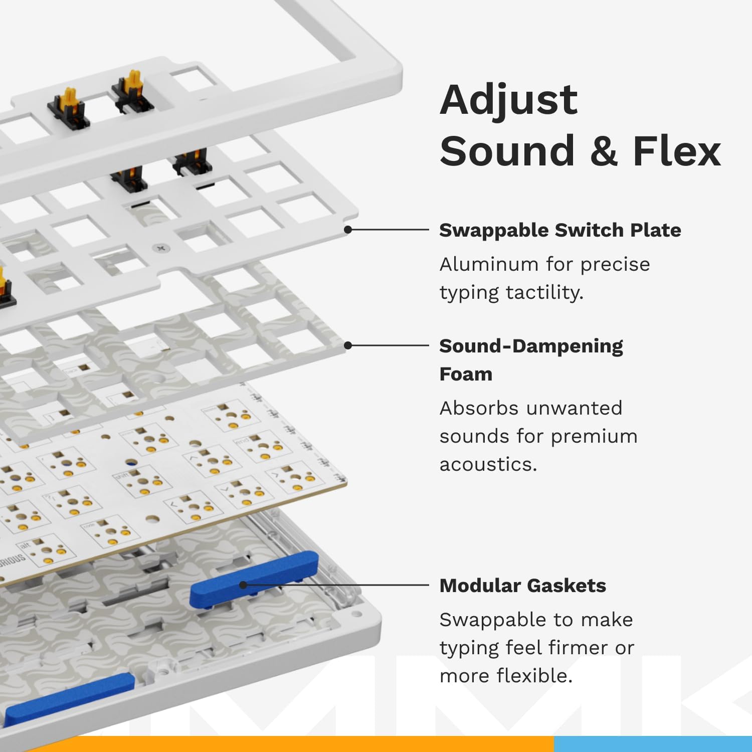 Glorious GMMK 3 HE 100% Prebuilt Mechanical Gaming Keyboard White – Hall Effect Magnetic Switches, Rapid Trigger, 8K Polling Rate, Hot-Swappable, RGB Lighting, Full-Size Keyboard with USB-C