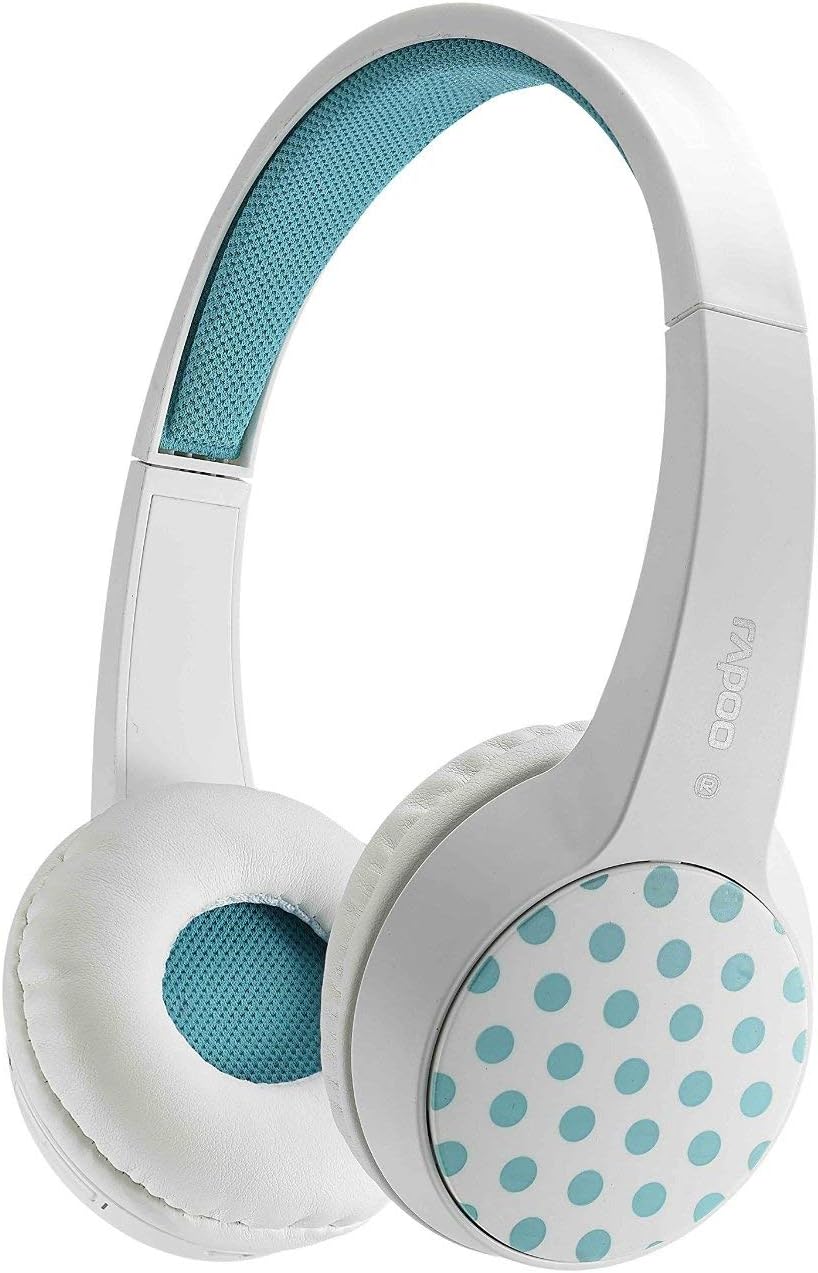 Rapoo S100 Bluetooth Fashionable Stereo Wireless Headset With Built-in Microphone- White