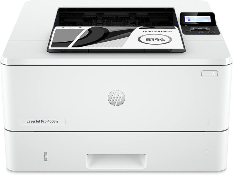 HP LaserJet Pro 4003n Printer - Print: up to 42 ppm black, Hi-Speed USB 2.0