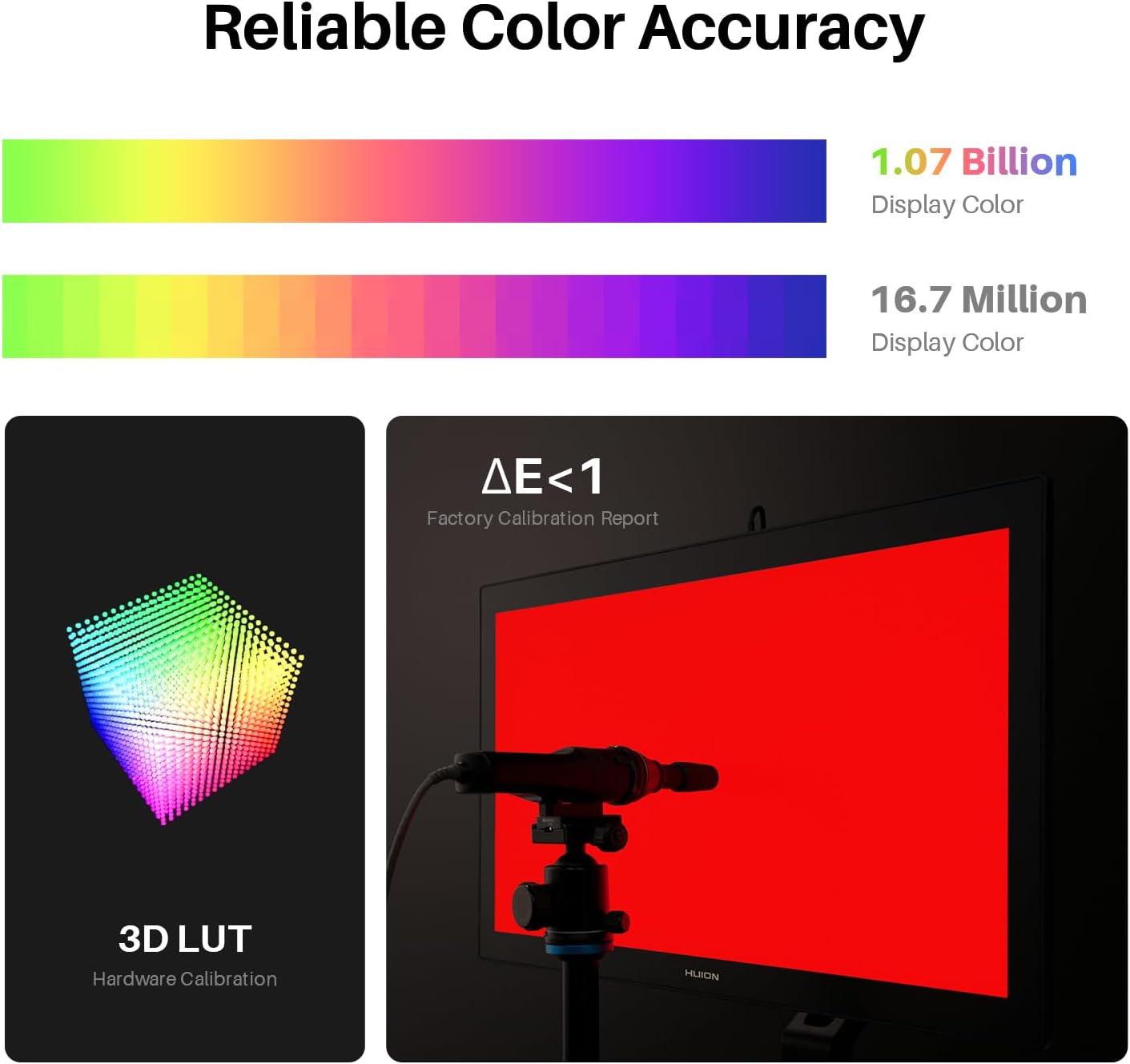 شاشة قلم HUION Kamvas Pro 24 (الجيل 3) مقاس 23.8 بوصة بدقة 4K UHD، شاشة لمس IPS، قلم PenTech 4.0 مع 16,384 مستوى ضغط، زجاج Canvas 3.0، USB-C، متوافقة مع ويندوز، ماك أو إس، لينكس وأندرويد