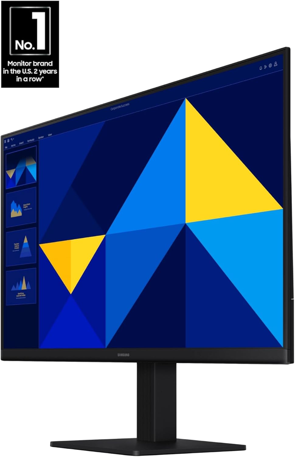 Samsung Essential S3 S30GD 24" FHD IPS Monitor – 100Hz, 5ms GTG, 250 nits, 178° Viewing Angle, VESA Mount, HDMI Input