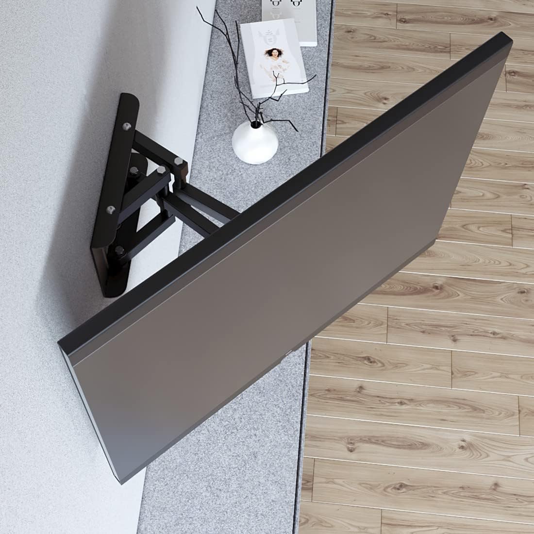 Hama TV Wall Bracket – Swivel, Tilt & Pull-Out 165 cm (65″) up to 40 kg