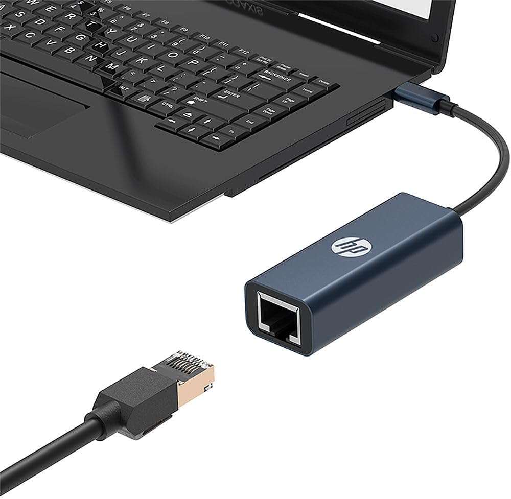 HP DHC-CT208 USB CM to RJ45 Aluminum adaptor
