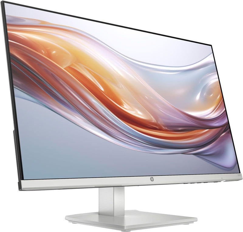 HP Series 5 524sh Monitor  24" FHD IPS (1920x1080) Display, 1x HDMI, 1x VGA, Flicker-Free, Ideal for Home & Business, Black/Silver