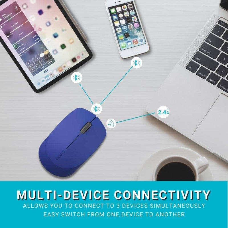 Rapoo M100 Silent Bluetooth Wireless Mouse