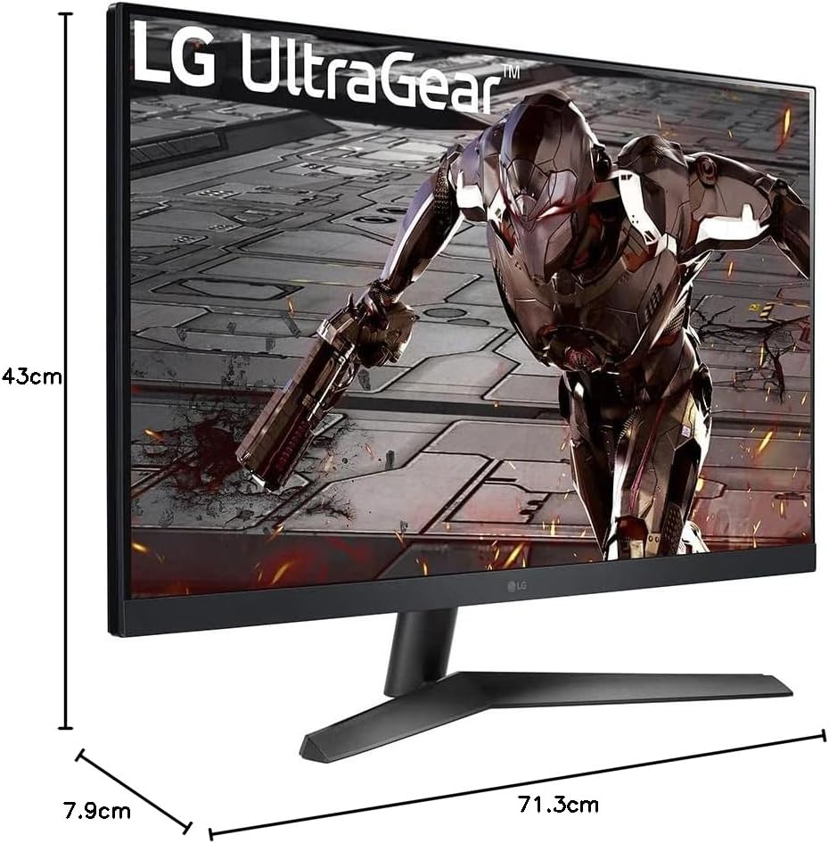 LG 32GN50R-B 31.5″ UltraGear™ FHD Gaming Monitor – 165 Hz, 1 ms MBR, NVIDIA G-SYNC Compatible, FreeSync Premium, HDR10