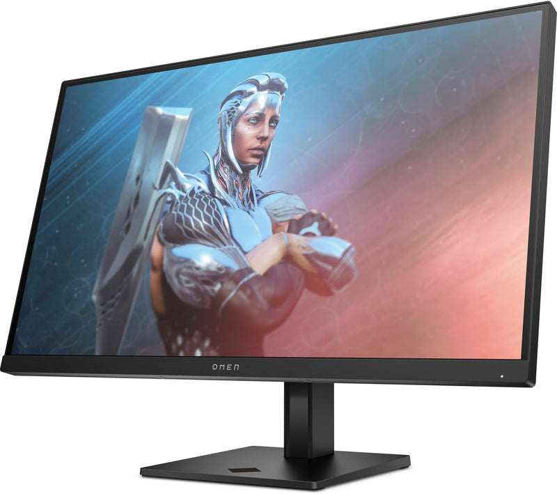 HP OMEN 27 Gaming Monitor, 27 Inch, 1920 x 1080 (FHD), IPS, Flat, 165Hz, 1ms, 400 nits, FreeSync Premium, DisplayPort and 2x HDMI 2.0, Eyesafe certified, Black