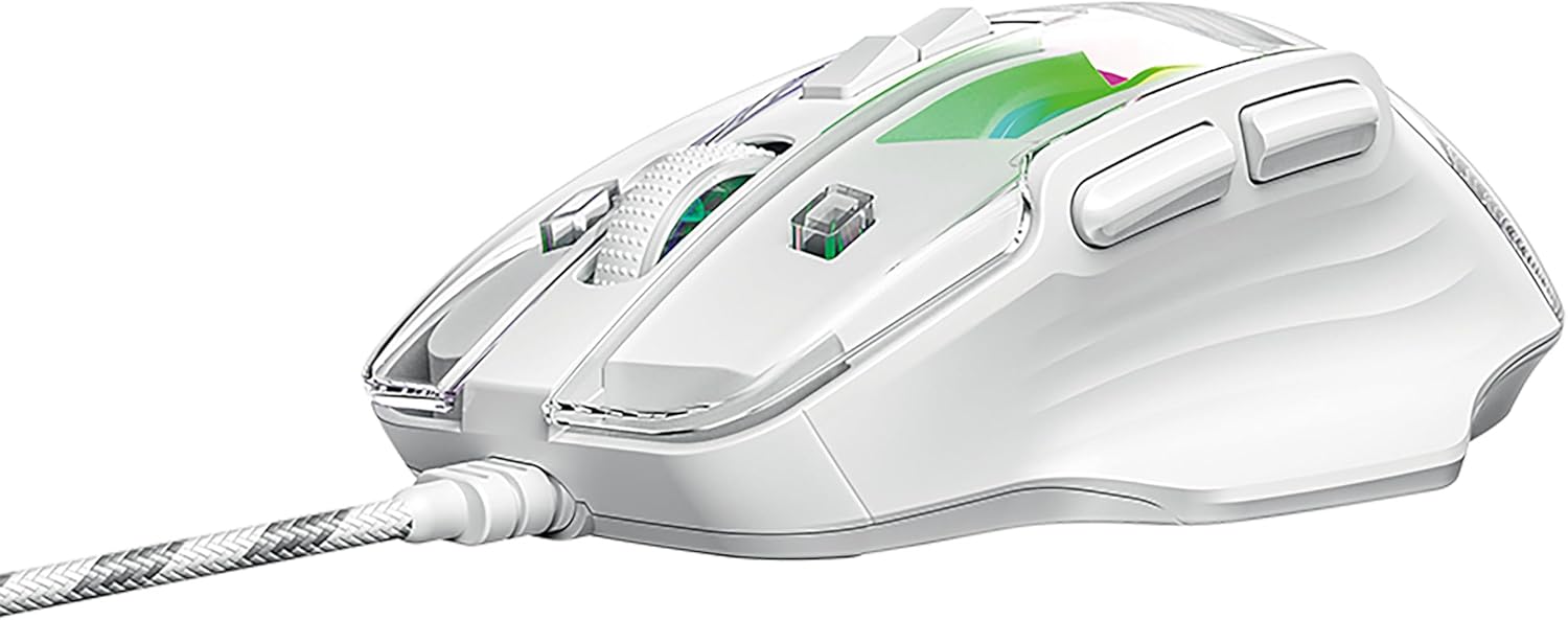 Xtrike Me GM-319 Wired Gaming Mouse, White