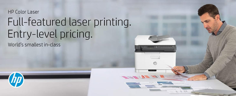 HP Color Laser MFP 179fnw Print, copy, scan, fax, wireless