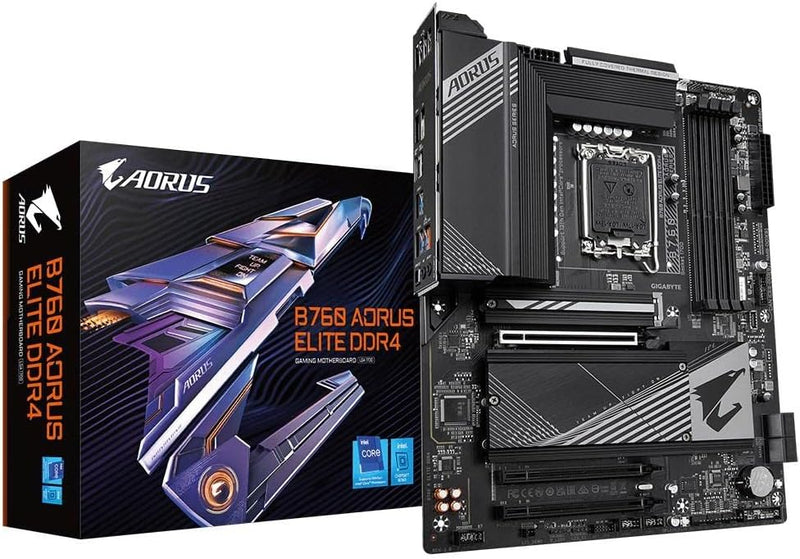 جيجابايت B760 AORUS ELITE DDR4 Intel LGA 1700 ATX اللوحة الأم