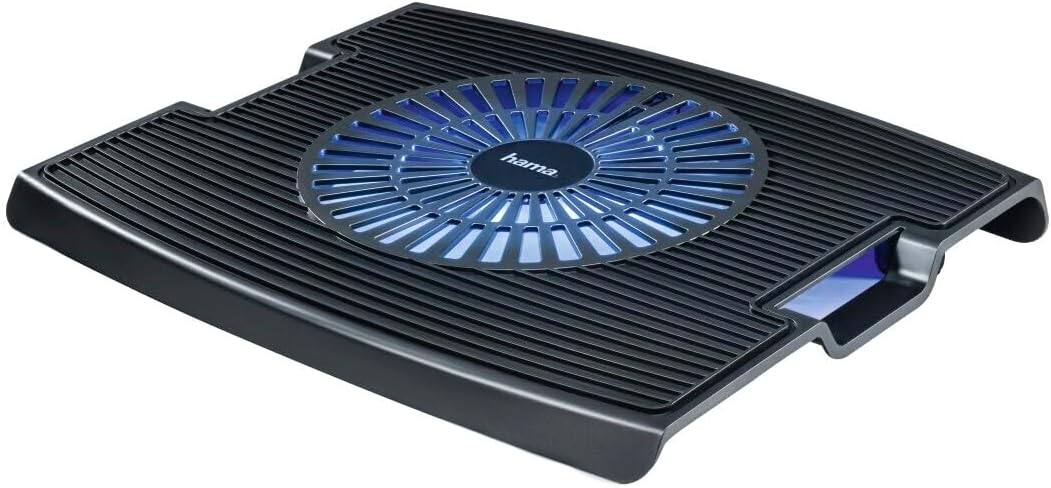 هاما 53049 ويف قاعدة تبريد للكمبيوتر المحمول، أسود