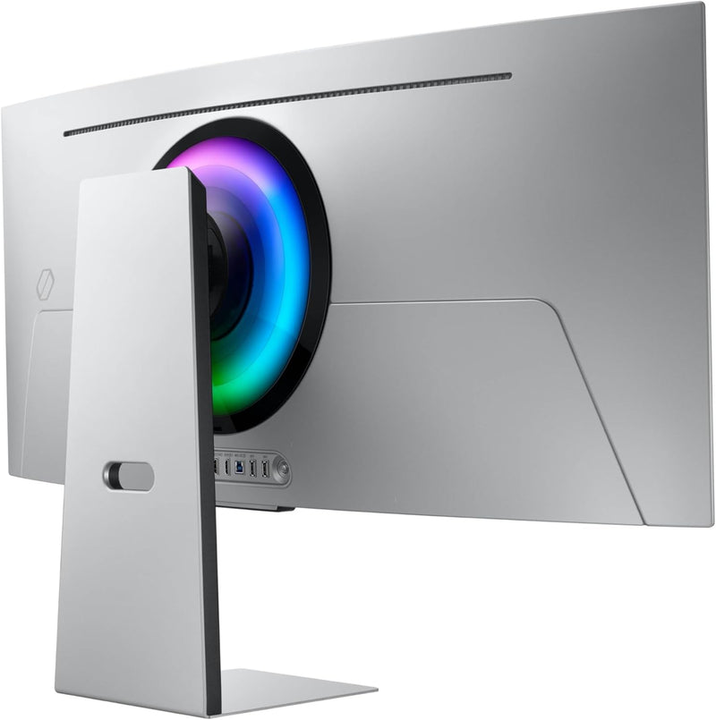 شاشة ألعاب سامسونج Odyssey QD-OLED G8 المنحنية مقاس 34 بوصة