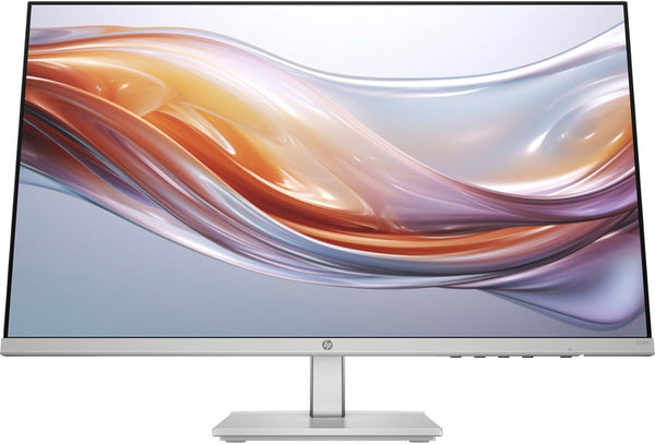 HP Series 5 524sh Monitor  24" FHD IPS (1920x1080) Display, 1x HDMI, 1x VGA, Flicker-Free, Ideal for Home & Business, Black/Silver