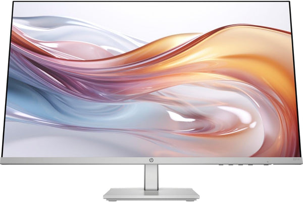 HP Series 5 527sh Height Adjust Monitor  27" FHD IPS (1920x1080) Display, 2X HDMI, 1x VGA, Ideal for Home & Business, Black/Silver