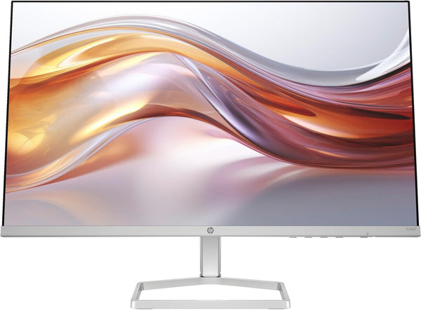 HP Series 5 524SF Monitor, 24" FHD IPS Display, 100Hz Refresh Rate, 5ms (GtG with Overdrive) Response Time, Tilt Adjustable, 16.7m Color Support, Black/Silver