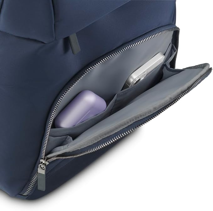 Hama Premium Lightweight Laptop Backpack – Fits 16.2" Laptops, Dark Blue, Eco-Friendly, Padded Compartments