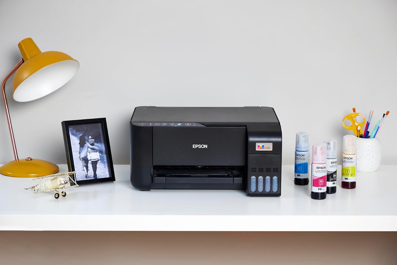 Epson EcoTank L3252 A4 Wi-Fi All-in-One Ink Tank Printer - Print, Scan, Copy, Wi-Fi Direct, Borderless Printing