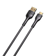 LDNIO LS651  30W USB 3.0 Data Cable – Woven Aluminum Foil, Fast Charging & High-Speed Data Transfer, 1M/2M for Phones, Tablets & Power Banks