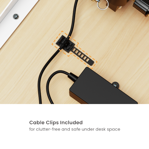 Avetron Electric Sit-Stand Desk Frame – 710-1190 mm Height, 84-130 cm Width Adjustable, 80 kg Load, Single Motor