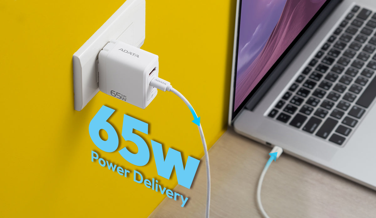 ADATA 65W GaN USB Charger