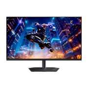 شاشة ألعاب جيجابايت MO32U2 مقاس 31.5 بوصة بتقنية QD-OLED ودقة 4K — 3840×2160 UHD، معدل تحديث 240 هرتز، زمن استجابة 0.03 مللي ثانية، 99% من ألوان DCI-P3، دعم عرض HDR الأسود الحقيقي 400، منفذ HDMI 2.1، منفذ DisplayPort، منفذ USB-C، مكبرات صوت مدمجة