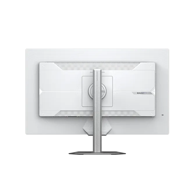 شاشة ألعاب جيجابايت M27UP ICE مقاس 27 بوصة بدقة 4K UHD — 3840×2160 IPS سريع، معدل تحديث 160 هرتز، زمن استجابة 1 مللي ثانية، 95% DCI-P3 / 125% sRGB، دعم VESA DisplayHDR400، منافذ HDMI 2.1، DisplayPort، USB-C ودعم KVM