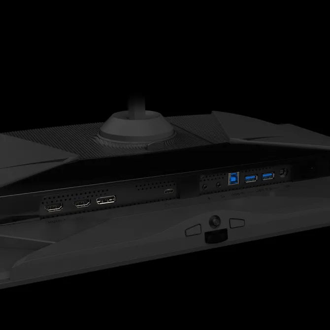 شاشة ألعاب جيجابايت أوروس FO27Q3 مقاس 27 بوصة QD-OLED — دقة 2560×1440 QHD، معدل تحديث 360 هرتز، زمن استجابة 0.03 مللي ثانية، 99% DCI-P3، دعم DisplayHDR True Black 500، منافذ HDMI 2.1 وDisplayPort 2.1، متوافقة مع G-SYNC وFreeSync (gigabyte.com)