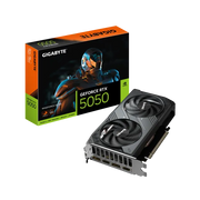GIGABYTE GeForce RTX 5050 WINDFORCE OC 8GB GDDR6 Graphics Card, PCIe 5.0, HDMI 2.1, DisplayPort