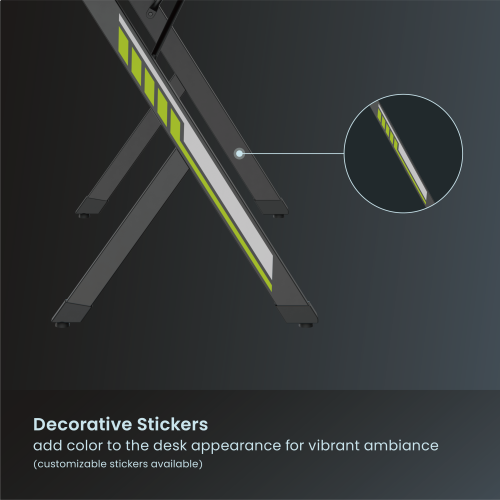 Avetron GT200 -4 RGB Gaming Desk – 1200×600 mm, 75 kg Load, 18 RGB Effects, Curved Rear Edge, Cup & Headphone Holders