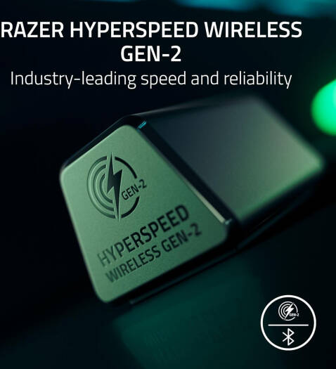 سماعة رأس الألعاب اللاسلكية Razer BlackShark V3، مزودة بسماعات TriForce بحجم 50 مم، صوت مكاني THX، ميكروفون HyperClear، بطارية تدوم 70 ساعة، تصميم خفيف الوزن للألعاب الإلكترونية، متوافقة مع منصات متعددة (الكمبيوتر الشخصي/PS5/Xbox/الهاتف المحمول)