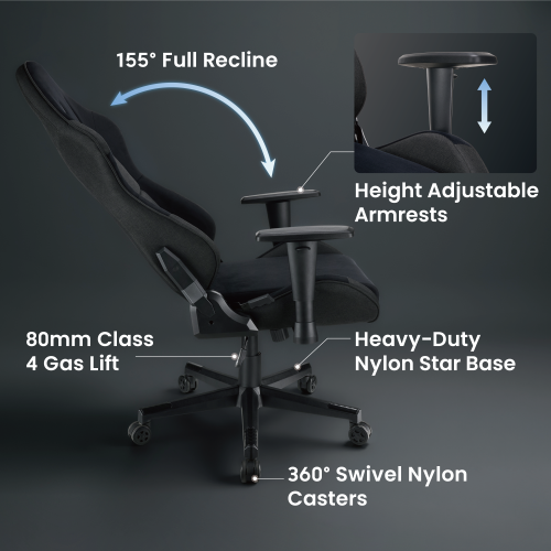 AVETRON Select Gaming Chair, Comfy PU Leather Heavy-Duty Chair for a Comfortable Gaming Experience