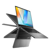 جهاز ASUS Vivobook 14 Flip AS TP3407S-QL011W Copilot+ PC - شاشة لمس OLED WUXGA مقاس 14 بوصة - معالج Intel Core Ultra 5 226V - ذاكرة وصول عشوائي (RAM) سعة 16 جيجابايت - قرص SSD سعة 512 جيجابايت - نظام تشغيل Windows 11 Home