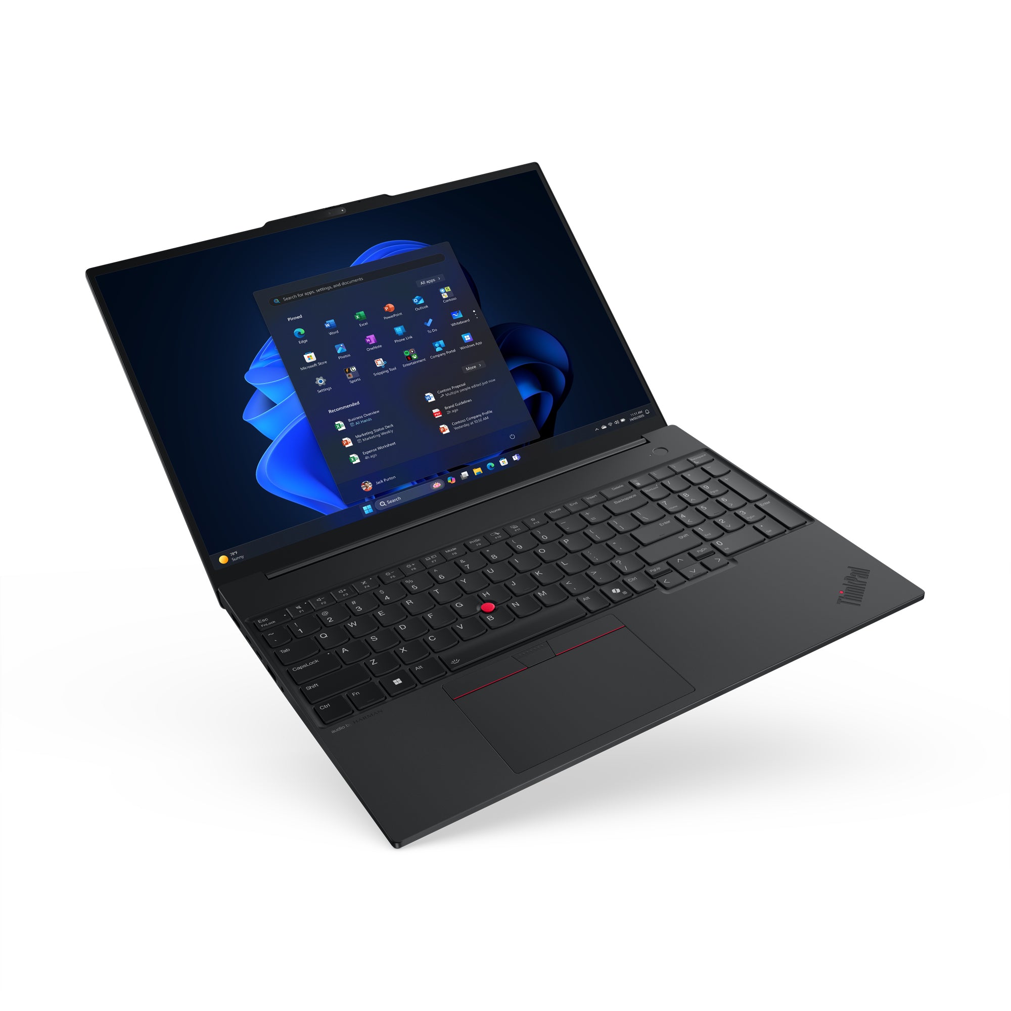 Lenovo ThinkPad E16 Gen 3 21SR0018GR  16" WUXGA 60Hz - Intel Core Ultra 5 225U - 8GB RAM - 512GB SSD - Shared - WIN 11 PRO K