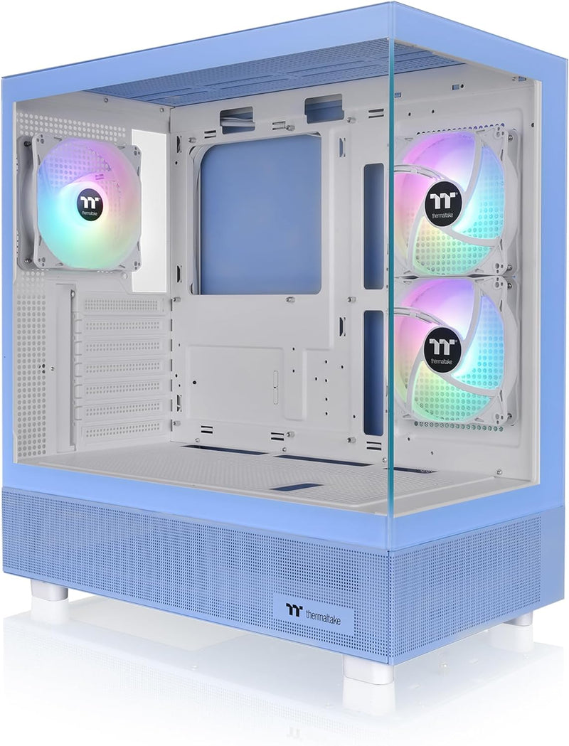 Thermaltake View 270 TG ARGB Mid Tower E-ATX Case; 3x120mm ARGB Fans Included; Support Up to 360mm Radiator; Front & Side Dual Tempered Glass Panel