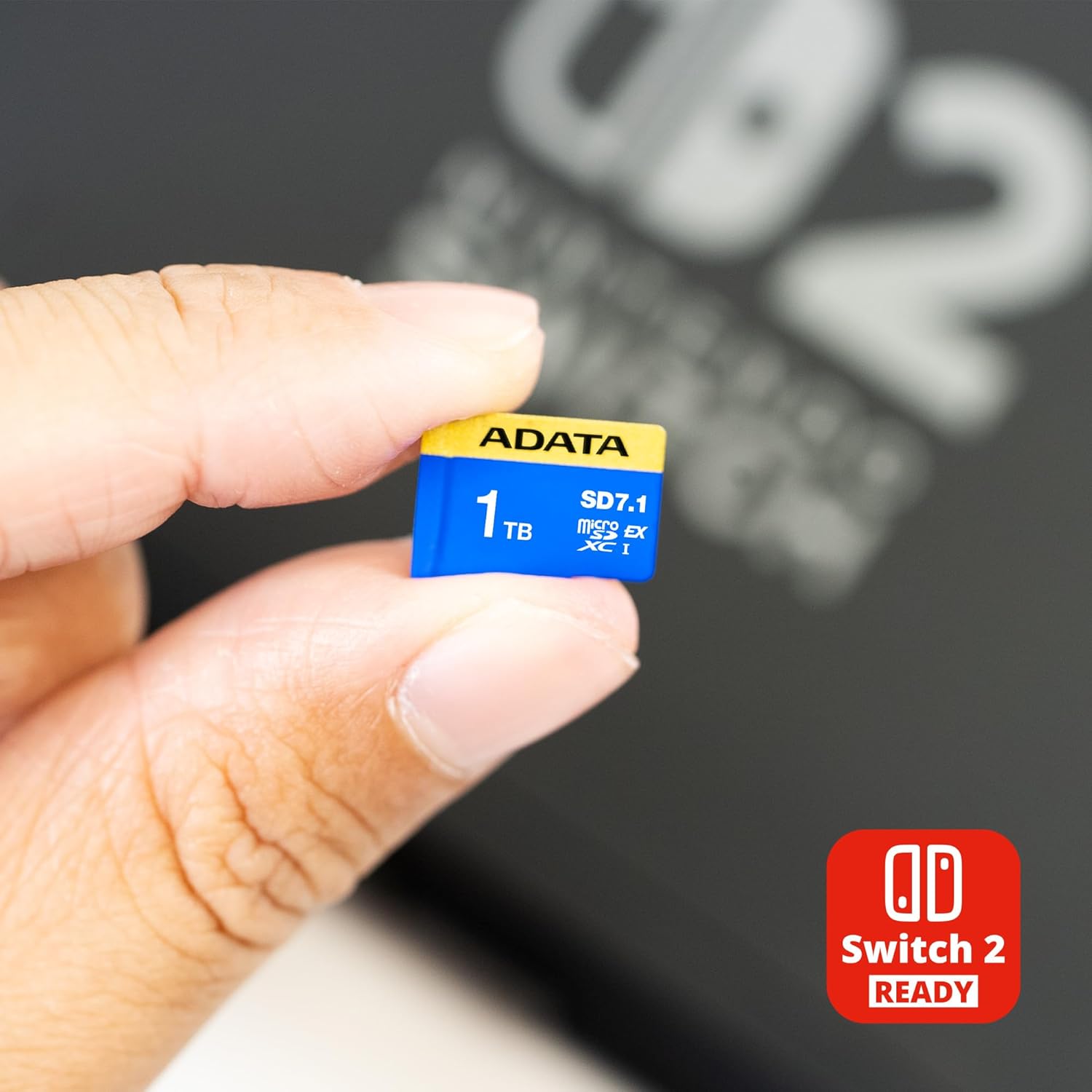 ADATA Premier Extreme microSDXC 1TB (SD 7.1 Express) – Up to 800MB/s Read, 700MB/s Write, V30 U3 C10, PCIe Gen3 x1, Nintendo Switch 2 Ready – High-Speed 4K Video & Gaming Memory Card