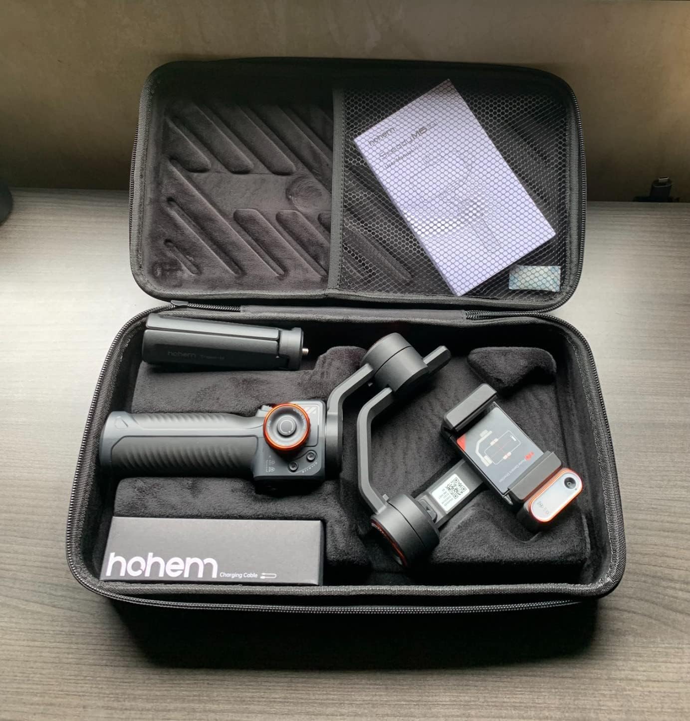 Hohem iSteady M6 Smartphone Gimbal Kit with Magnetic AI Vision Sensor/LED Light
