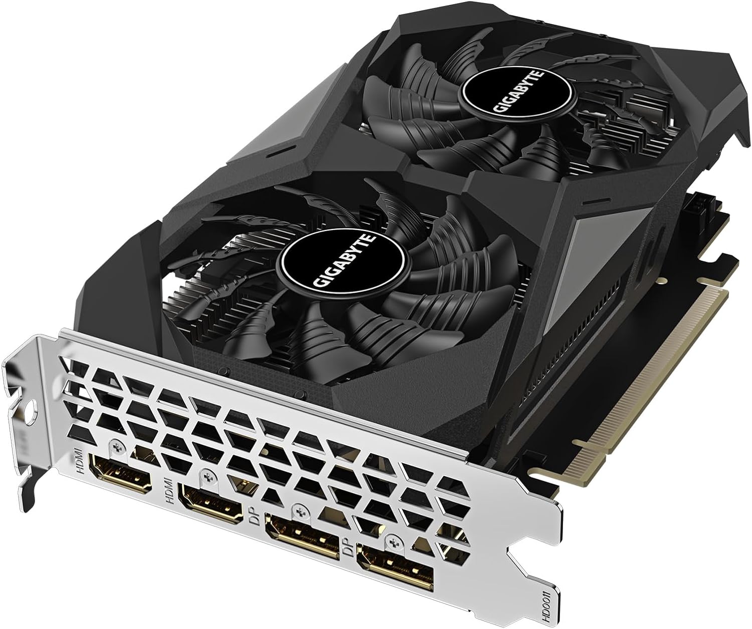 بطاقة رسومات GIGABYTE GeForce RTX 3050 WINDFORCE OC V2 6G - ذاكرة GDDR6 سعة 6 جيجابايت، PCIe 4.0، تبريد بمروحتين