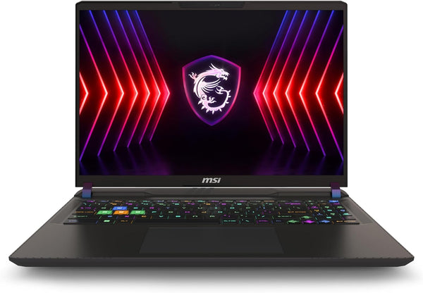 MSI VECTOR 16 HX A14VGG-422XAE 16" QHD 2K 240Hz Laptop - Core i9-14900HX - 32GB DDR5 RAM - 1TB SSD - RTX 4070 8GB - Win 10 Pro K