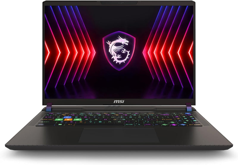 MSI VECTOR 16 HX A14VHG-808XAE 16" QHD 2K 240Hz Laptop - Core i9-14900HX - 32GB DDR5 RAM - 1TB SSD - RTX 4080 12GB - Win 10 Pro K