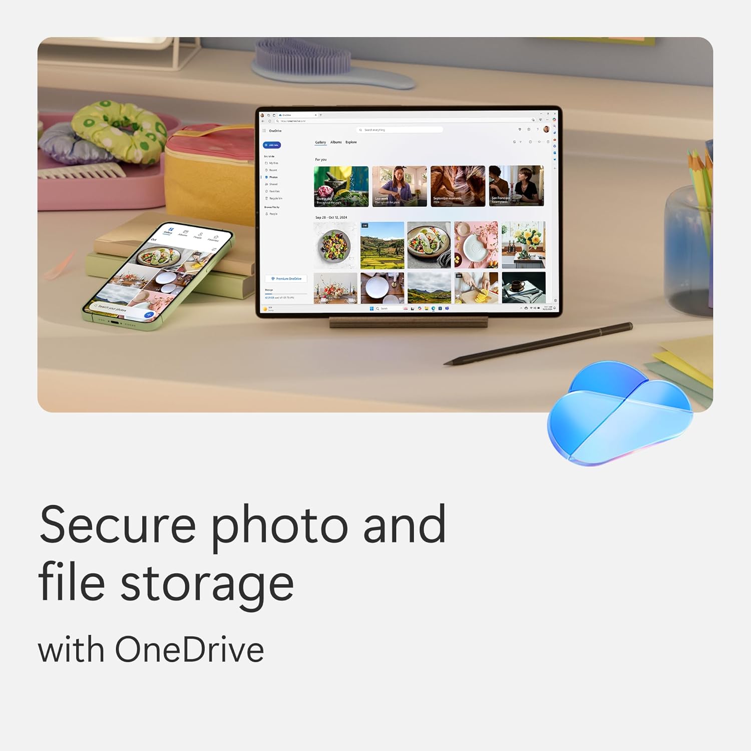 Microsoft 365 Personal – 1-Year Auto-Renewing Subscription, 1 User, AI-Enhanced Apps + Cloud Storage