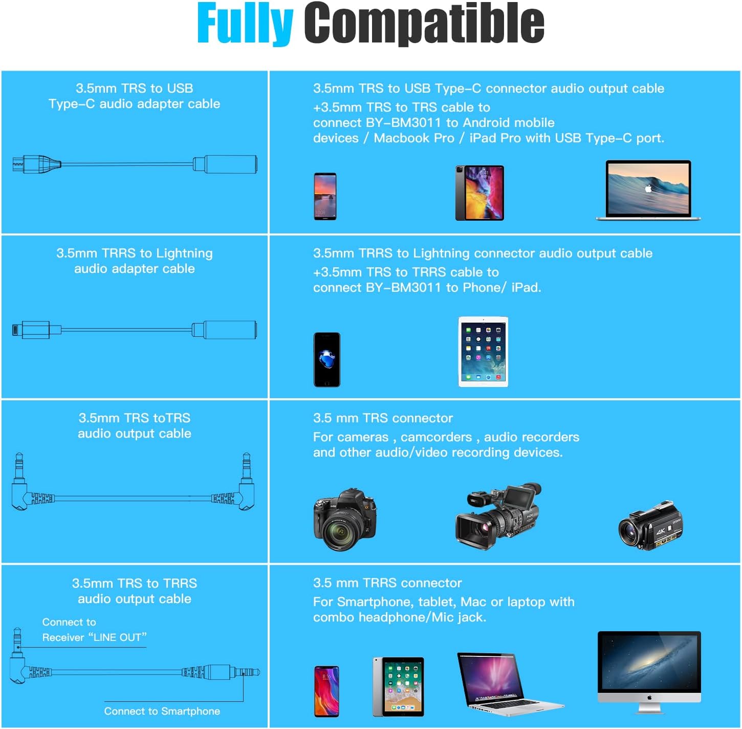 Boya BY-BM3011 Shotgun Microphone for Cameras and Camcorders - Super Cardioid with Shockproof Foam Deadcat Windshield