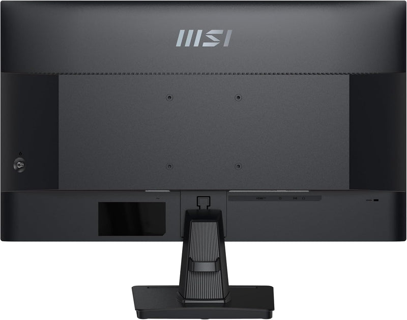 MSI PRO MP275 27-inch IPS 1920 x 1080 (FHD) Computer Monitor, 100Hz, Free-Synch, HDMI, VGA Port, VESA Mountable, Tilt, Speaker, 1ms, Black