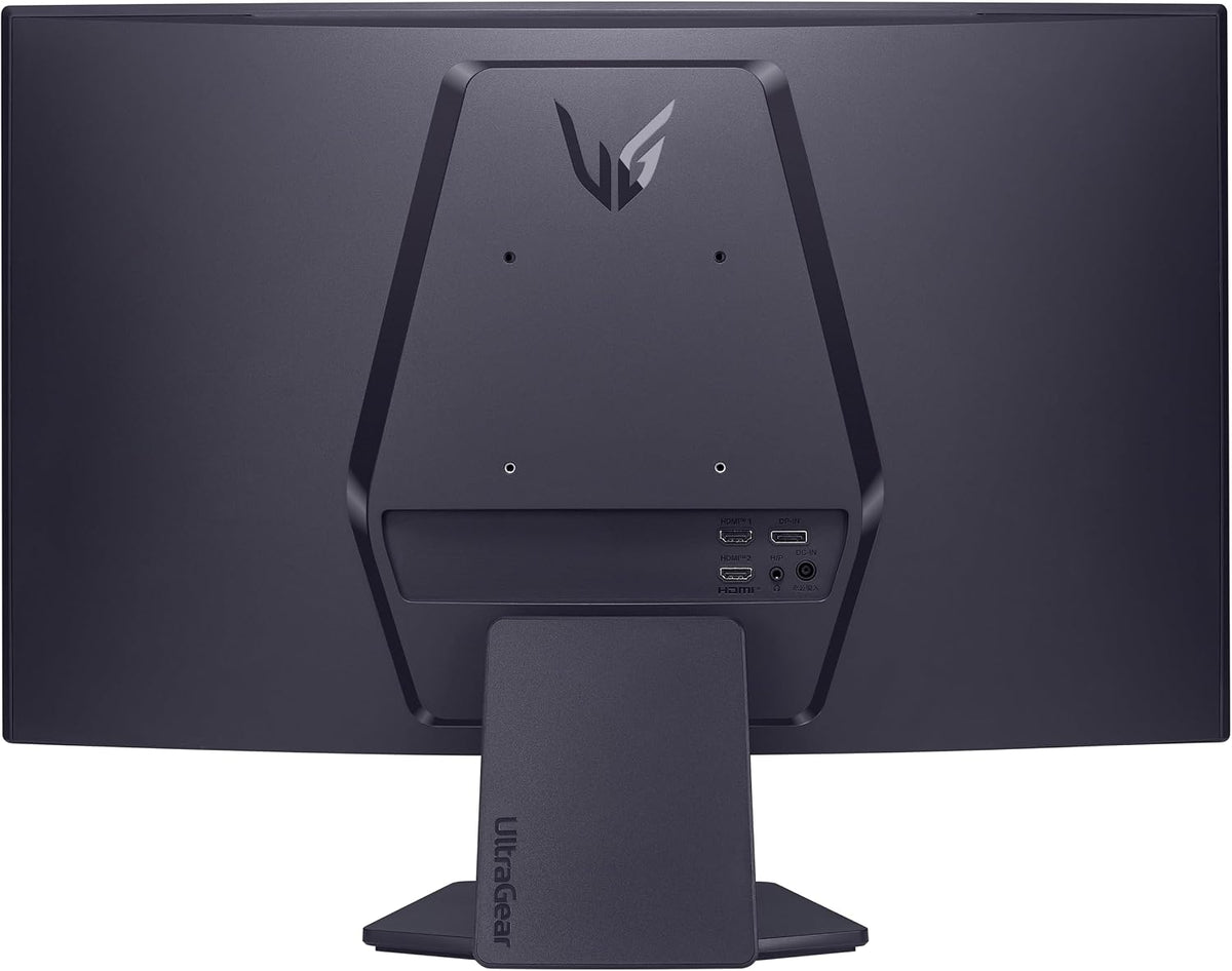 LG UltraGear 27GS60QC-B 27" QHD Curved Gaming Monitor, 2560×1440, 180Hz, 1ms GtG, VA, HDR10, sRGB 99%, AMD FreeSync, VESA AdaptiveSync, 1000R Curved