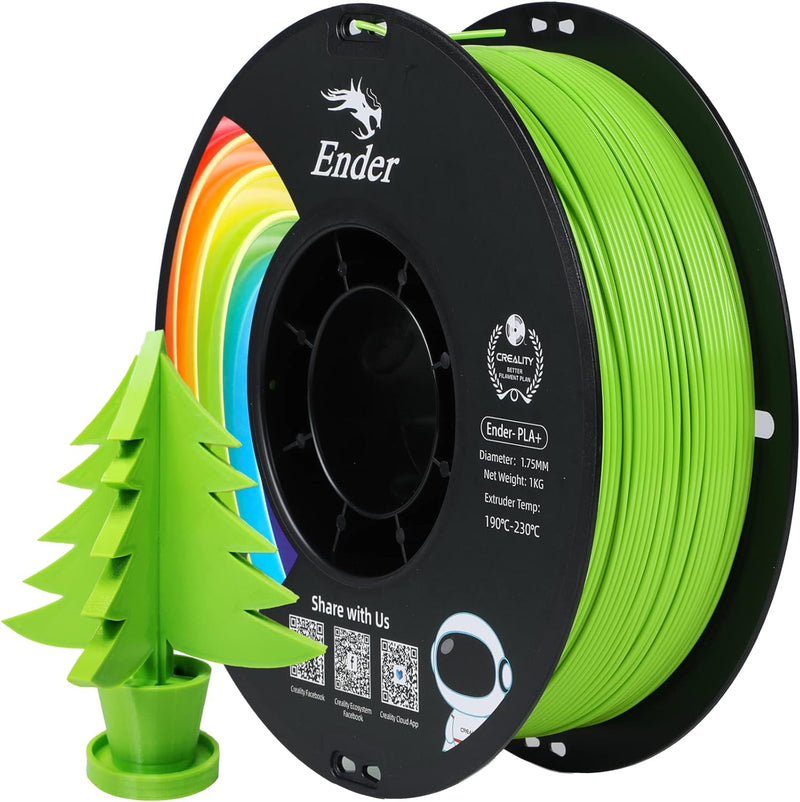 Creality PLA Filament Pro , 1.75mm 3D Printer Filament, Ender PLA + (Plus) Printing Filament, 1kg