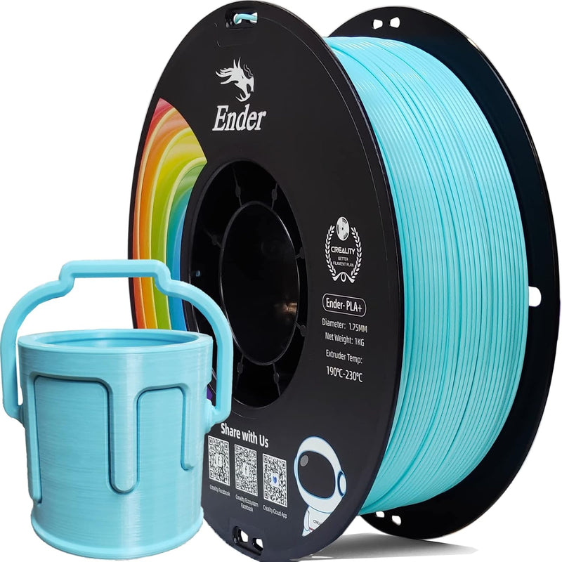 Creality PLA Filament Pro , 1.75mm 3D Printer Filament, Ender PLA + (Plus) Printing Filament, 1kg